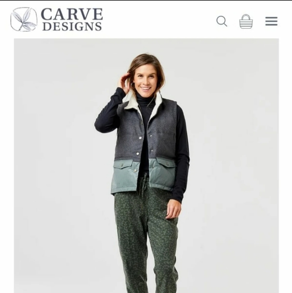 WOMEN'S CARVE DESIGNS WOOL VEST